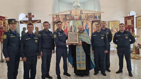 Пензенские пожарные помолились защитнице от огня
