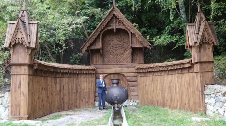 В Пензе закончился ремонт каскадного родника «Самоварник»