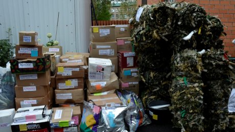 Из Пензы бойцам СВО отправили копченое сало и печень