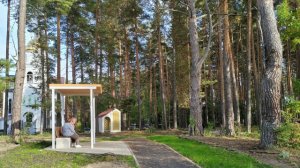 Благоустройство у храма в Заречном: пройдено три четверти пути