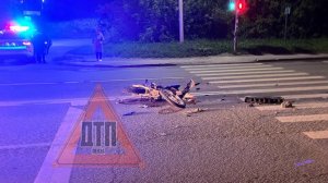 В Пензе у автодрома «Вираж» Volkswagen сбил мотоциклиста
