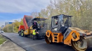 В Пензе продолжается обновление асфальта на 2 улицах