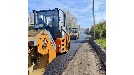 В Пензе продолжается обновление асфальта на 2 улицах