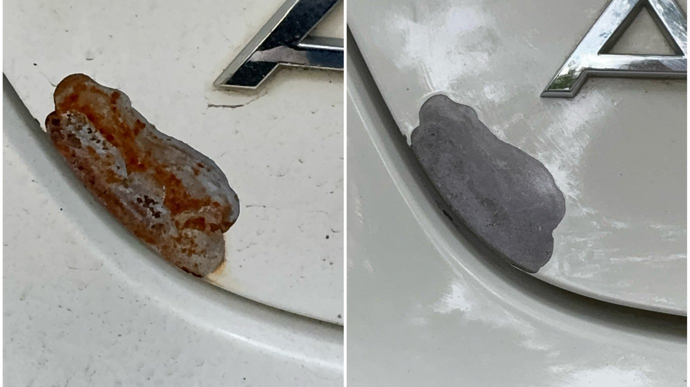 Рыжая точка после скола: сколько на самом деле можно с ней ездить?