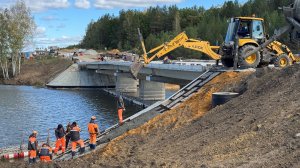 Капремонт моста в Камешкирском районе приближается к концу