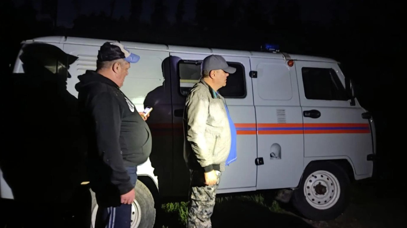Заблудившимся в лесу мужчинам потребовалась помощь спасателей