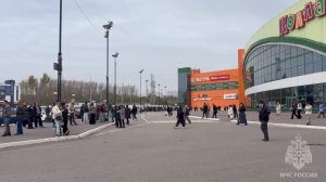 В Пензе в торгово-развлекательном комплексе прошла учебная эвакуация