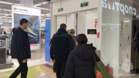 В Пензе в торгово-развлекательном комплексе прошла учебная эвакуация