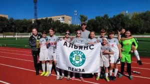 Футболистки СШ № 8 победили на межрегиональном турнире