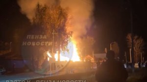 В Золотаревке сгорели жилой дом и надворные постройки