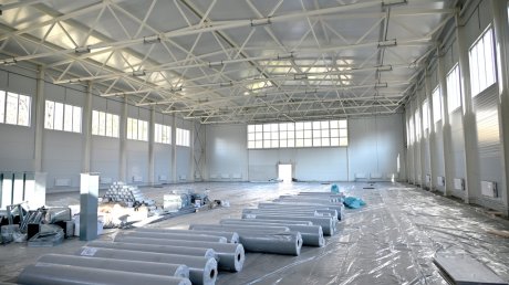 Рядом с новым ФОКом на Шуисте благоустраивают территорию