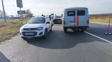 В Городищенском районе женщина-водитель пострадала в ДТП