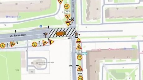 20 октября в Пензе перекроют движение на улице Антонова