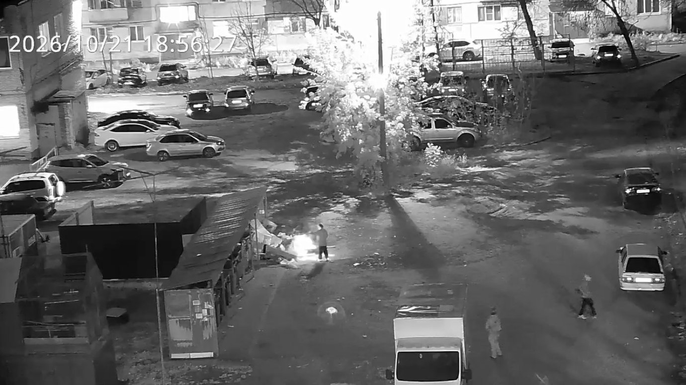 В Пензе ищут школьников, устроивших пожар на ул. Рахманинова