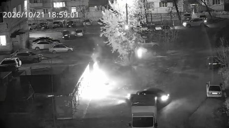 В Пензе ищут школьников, устроивших пожар на ул. Рахманинова