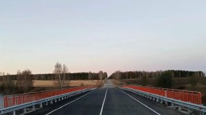 В Камешкирском районе открыт проезд по обновленному мосту