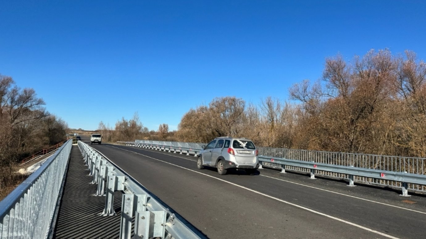 Работы на мостах через Сердобу полностью завершены