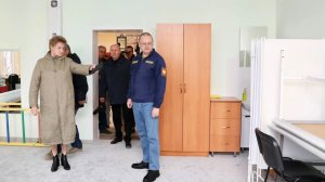 Губернатор оценил ход ремонта детской поликлиники в Кузнецке