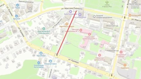 28 октября в Пензе перекроют участок улицы Красной
