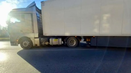 В Нижнем Ломове фура насмерть сбила женщину