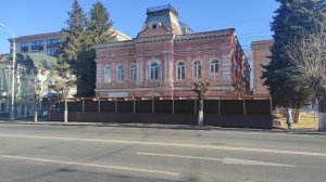 В Пензе продолжается реставрация особняка на улице Кирова, 53